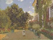 Claude Monet Artist s House at Argenteuil  gggg Germany oil painting artist